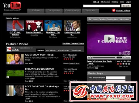 YouTubeﱸӰҵˮշģʽ